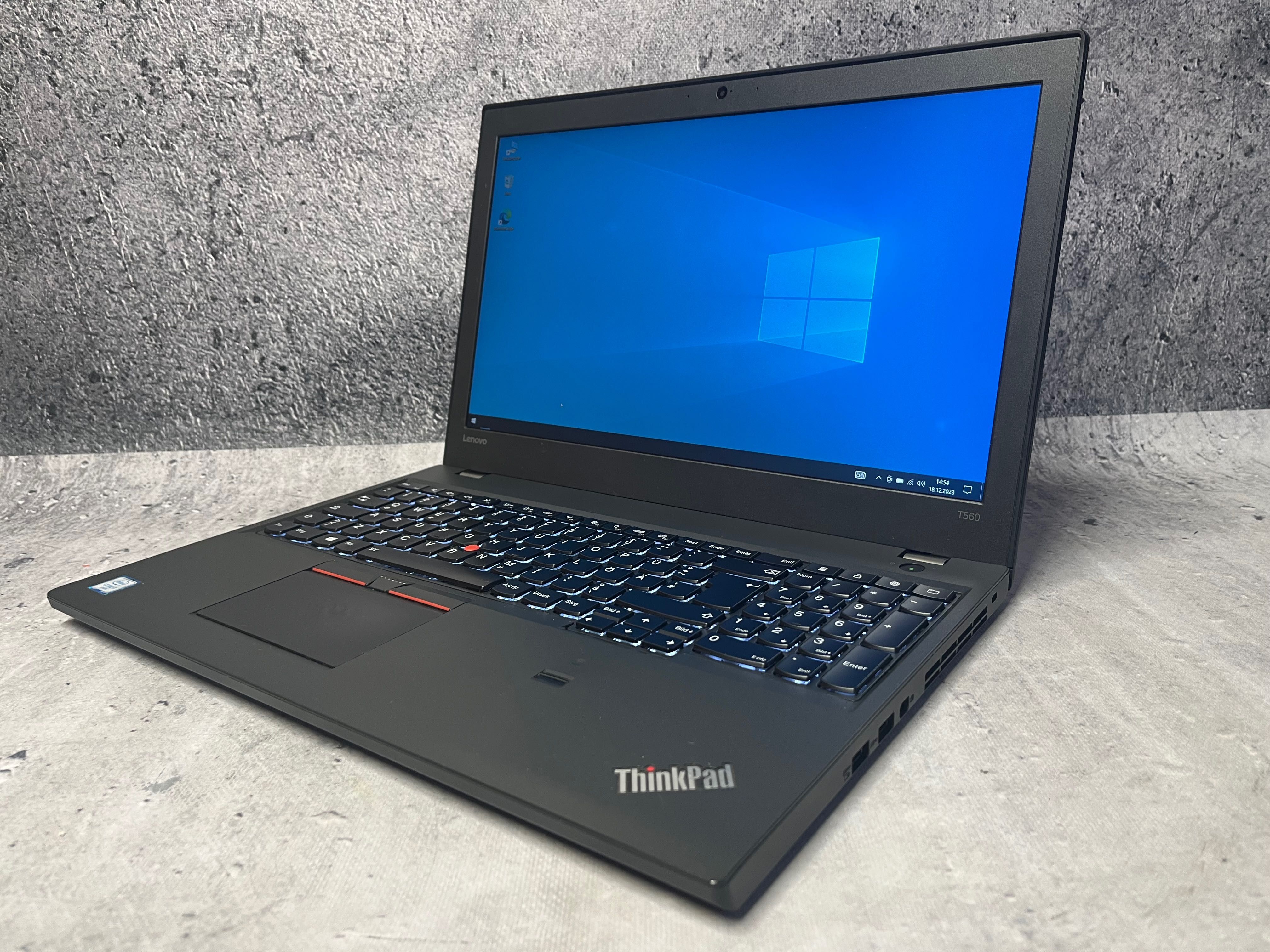 Lenovo ThinkPad T560/ INTEL i7-6600U/ 16GB DDR4/ 256GB SSD/ 15.6”FHD