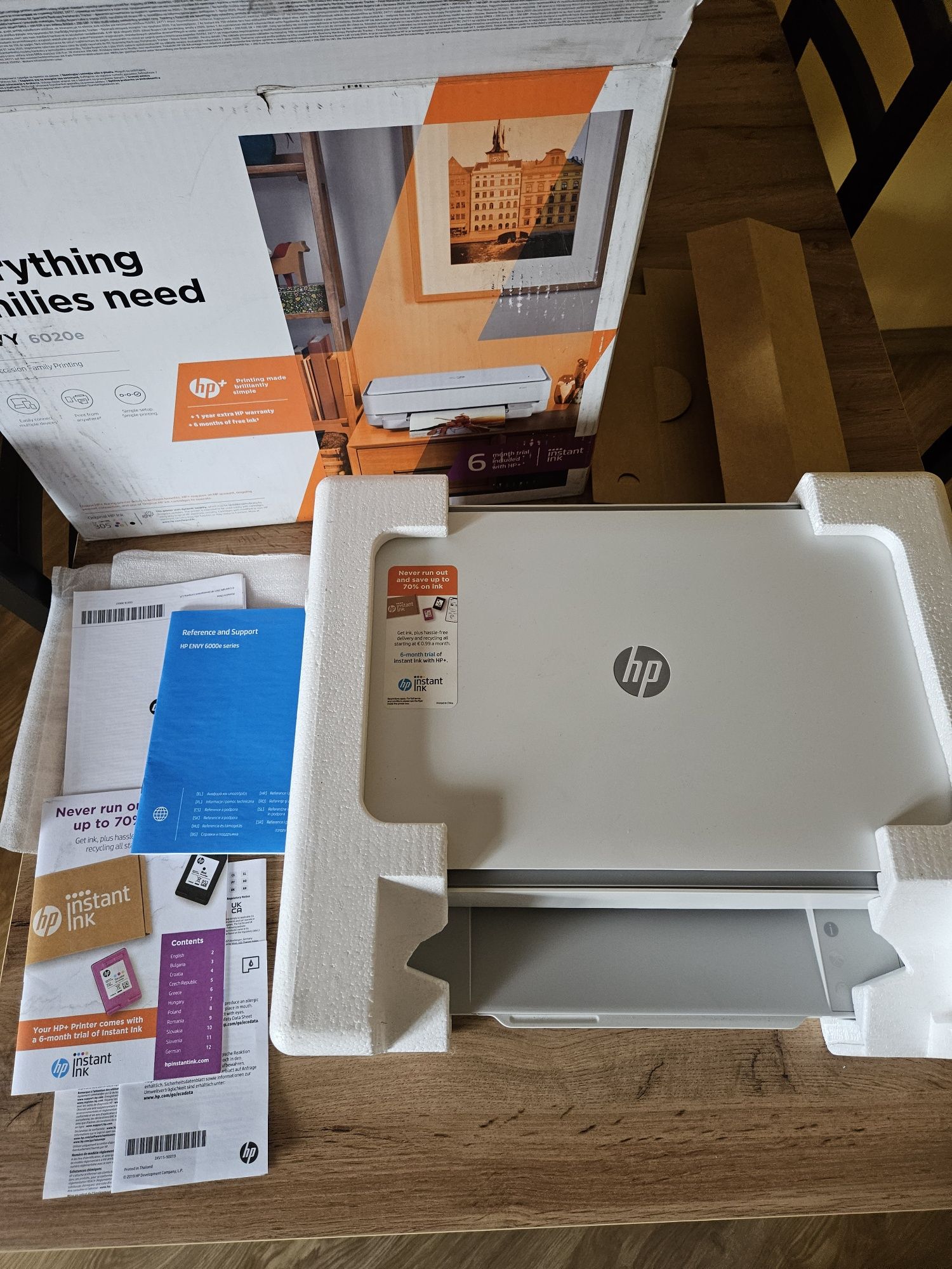 HP 6020 Drukarka skaner urządzenie wielofunkcyjne  wi-fi   jak nowa