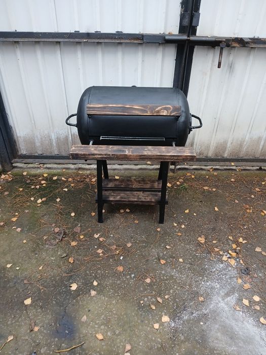 Акція! Мангал,Гриль,Барбекю,коптильня 4в1,  зі столиками.