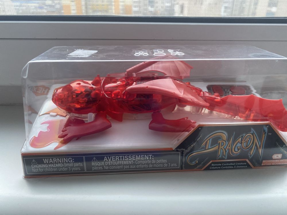 Наноробот Hexbug Dragon Single на ІЧ-керуванні