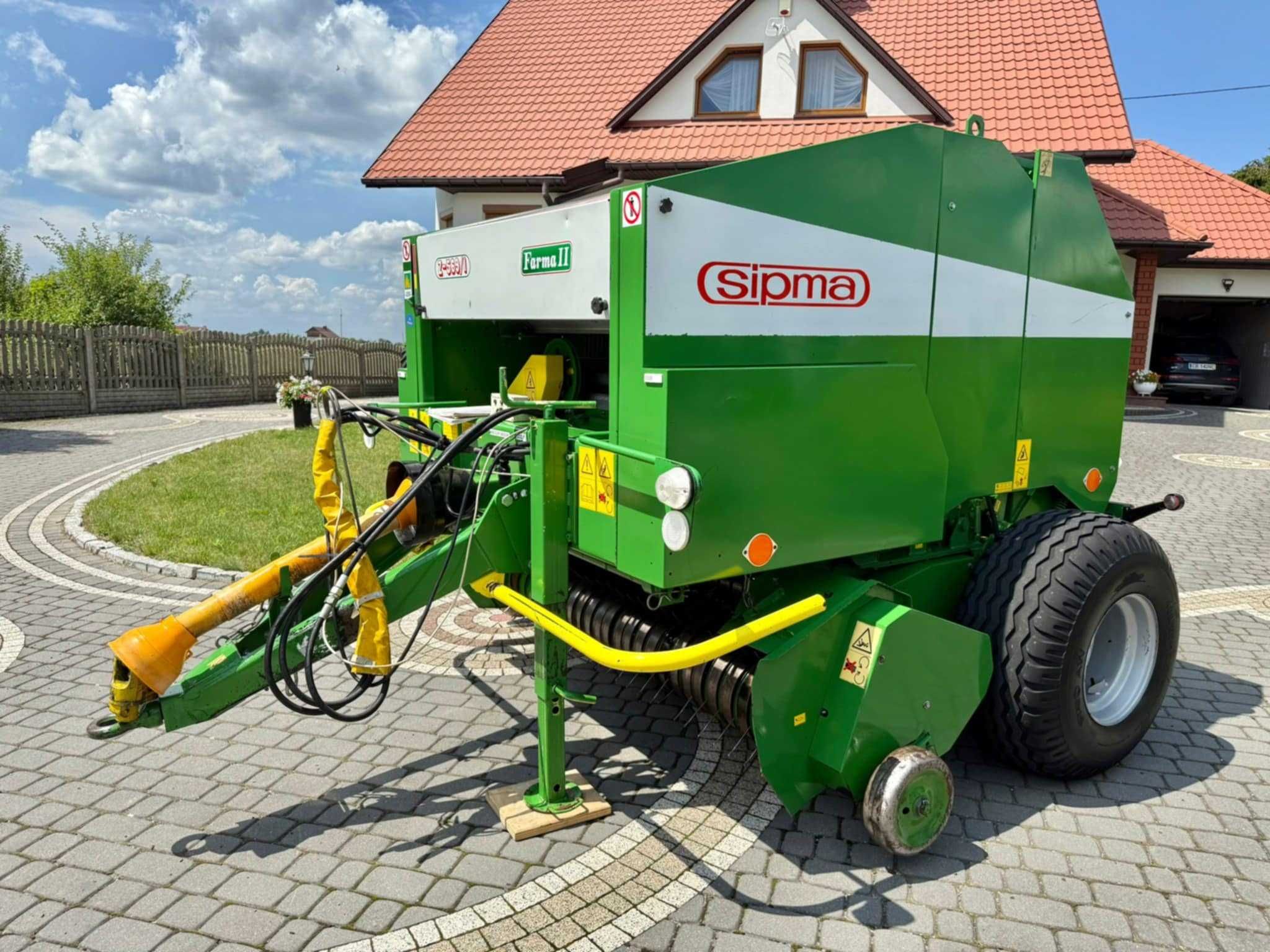 Prasa Rolująca SIPMA FARMA II Z-569/1 *2010ROK, Siatka-sznurek*