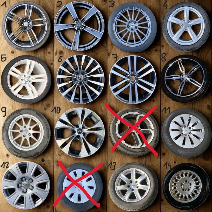 Felgi / Alufelgi / Koła --- 15 - 22 cale, różne modele!