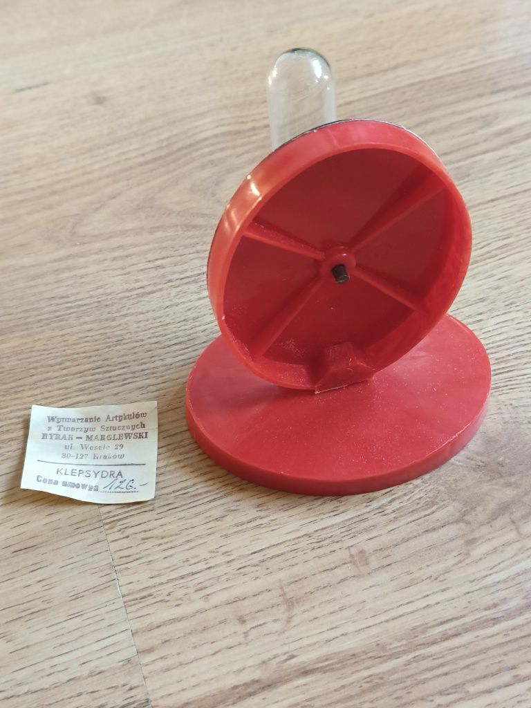 Stara Zabawka Vintage Klepsydra Ryrak Marglewski Pszczółka Maja