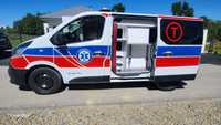 Renault Trafic ambulans karetka  Ambulans karetka nosze norma 1789 typ A