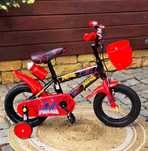 Nowy rower 12 cali Spiderman czerwony