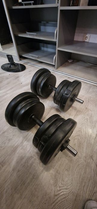 2 гантелі по 20кг
