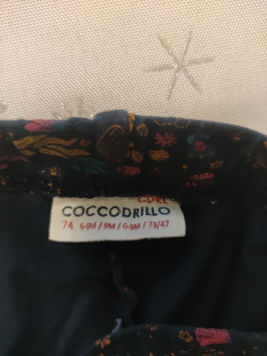 Legginsy Coccodrillo Rozm.74