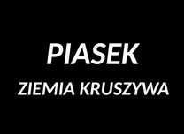 Piasek, podbudowa, ziemia z transportem