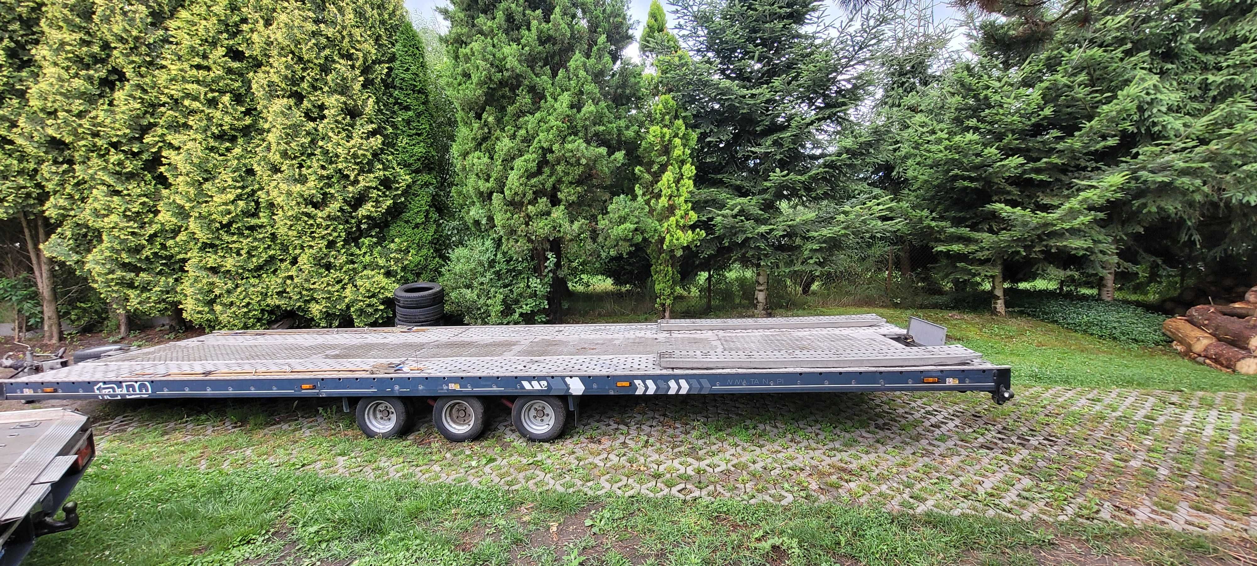 Laweta iveco daily + przyczepa fv23%