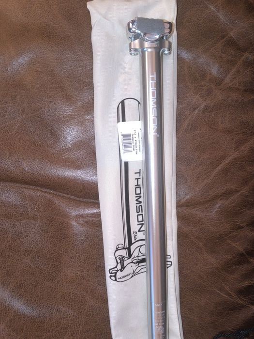 Nowa sztyca Thomson Elite 27,2 x 410mm Długa Srebrna