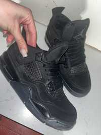 Jordan 4 retro black cat кроссовки