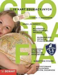 Karty edukacyjne - Geografia - praca zbiorowa