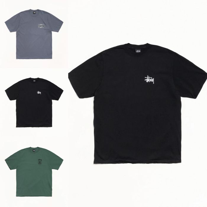 Оригінальні футболки STUSSY Pigment Dyed — нові, з США