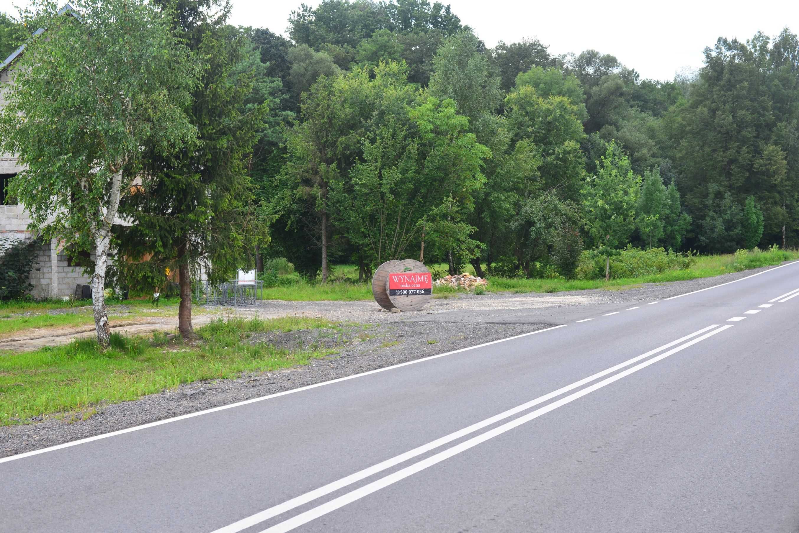 Wynajem działki z budynkiem plac pod kebab parking itp zapraszam