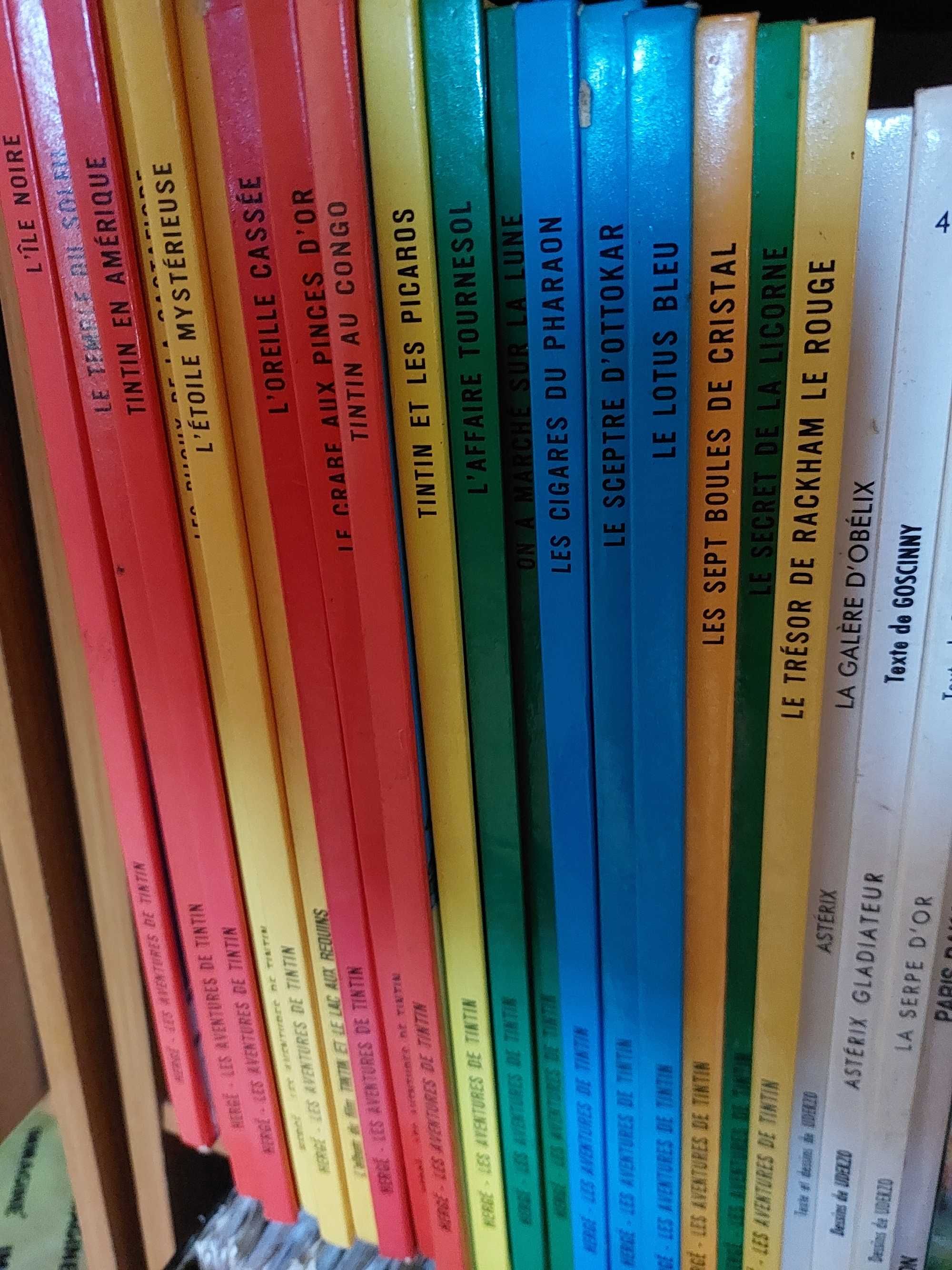 Livros Tintin versao francesa