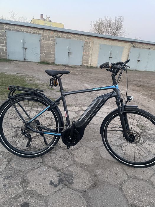 Rower elektryczny Giant Explore,  tylko 10897 km . Rower jak nowy
