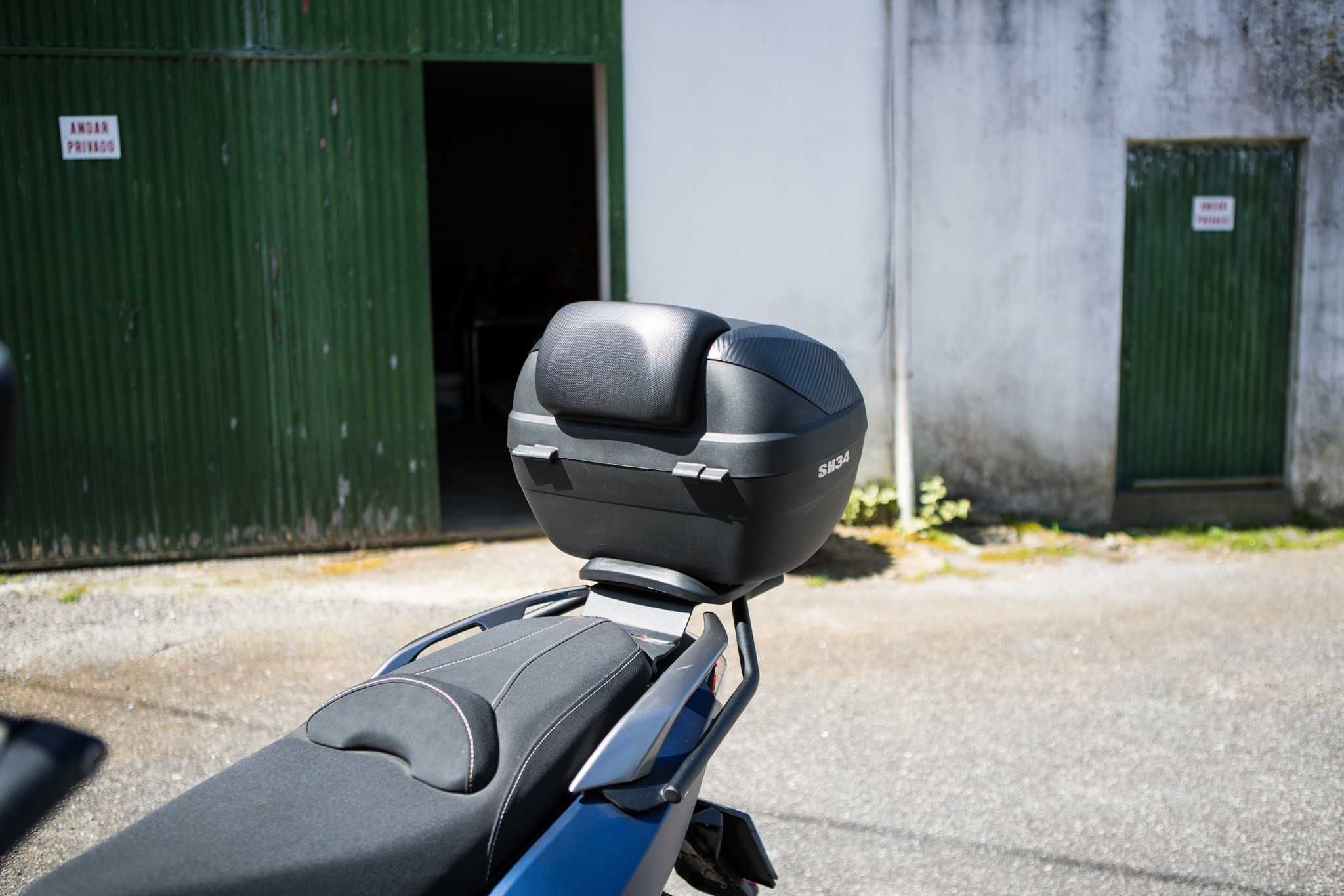 KEEWAY VIESTE 125 - Topcase SHAD e Viseira PUIG