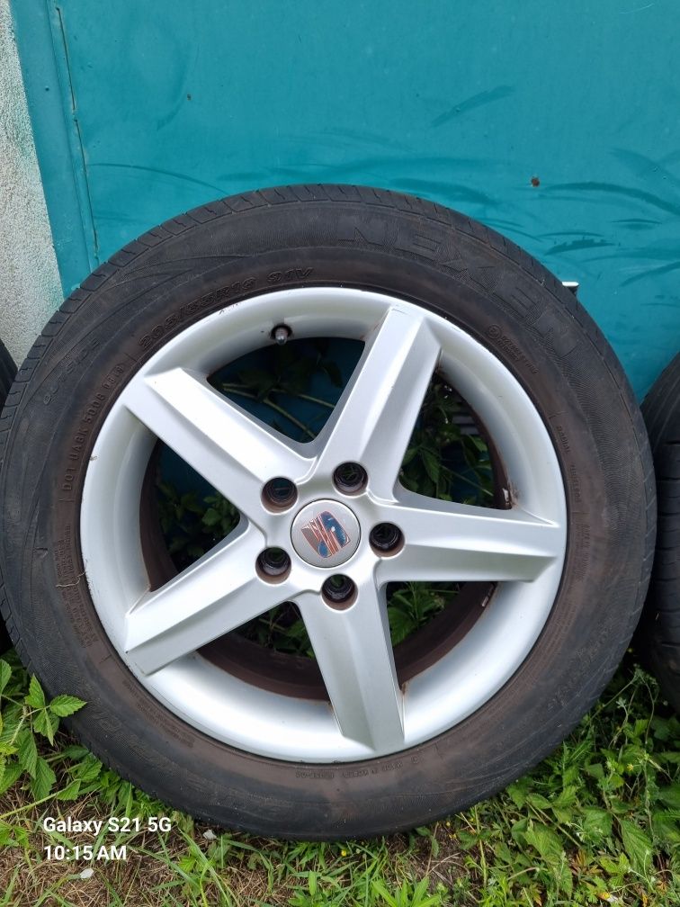 Komplet kół letnich 5x112 16 cali seat vw skoda