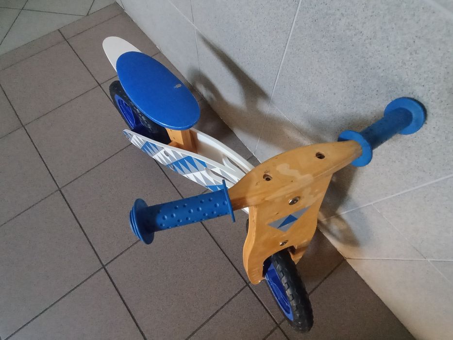 Rowerek ,  rower  biegowy drewniany