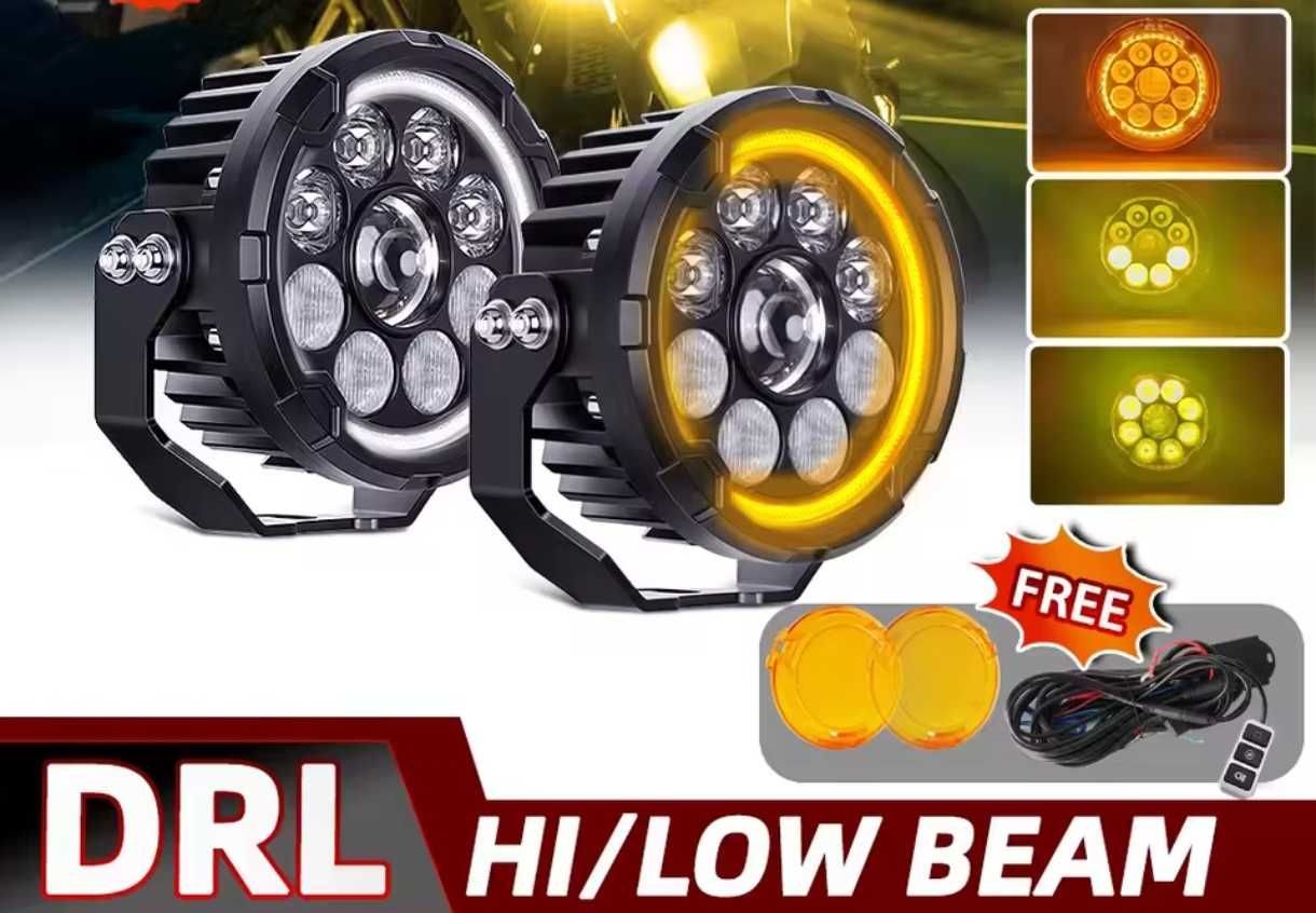 Faróis led MT-10 DRL H/L Strobe universais
