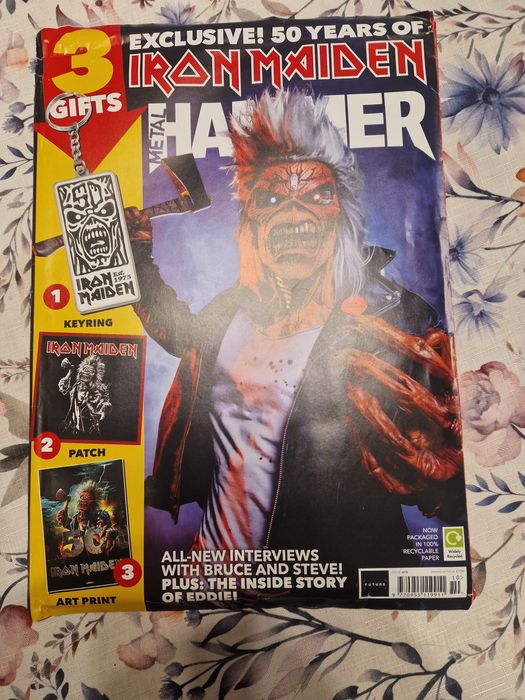 Magazyn Metal Hammer na 50 lecie Iron Maiden