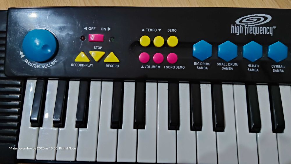 Teclado musical iniciantes