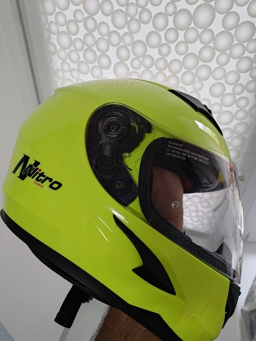 Мотошолом Nitro N2300 (SA-36SV) – розмір L, флуоресцентний