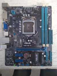 Материнская плата Asus H61M-K (s1155, Intel H61, PCI-Ex16)