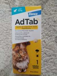 Tabletki dla kota na pchły i kleszcze AdTab