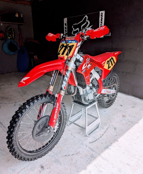 Honda CRF 450R 2021 rok 62mth, stan b.dobry. 2 kpl. Plastikow KTM SXF