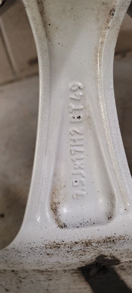 Felga Aluminiowa SKODA OE 3T0, 7,5J×17H2 ET49,  5×112