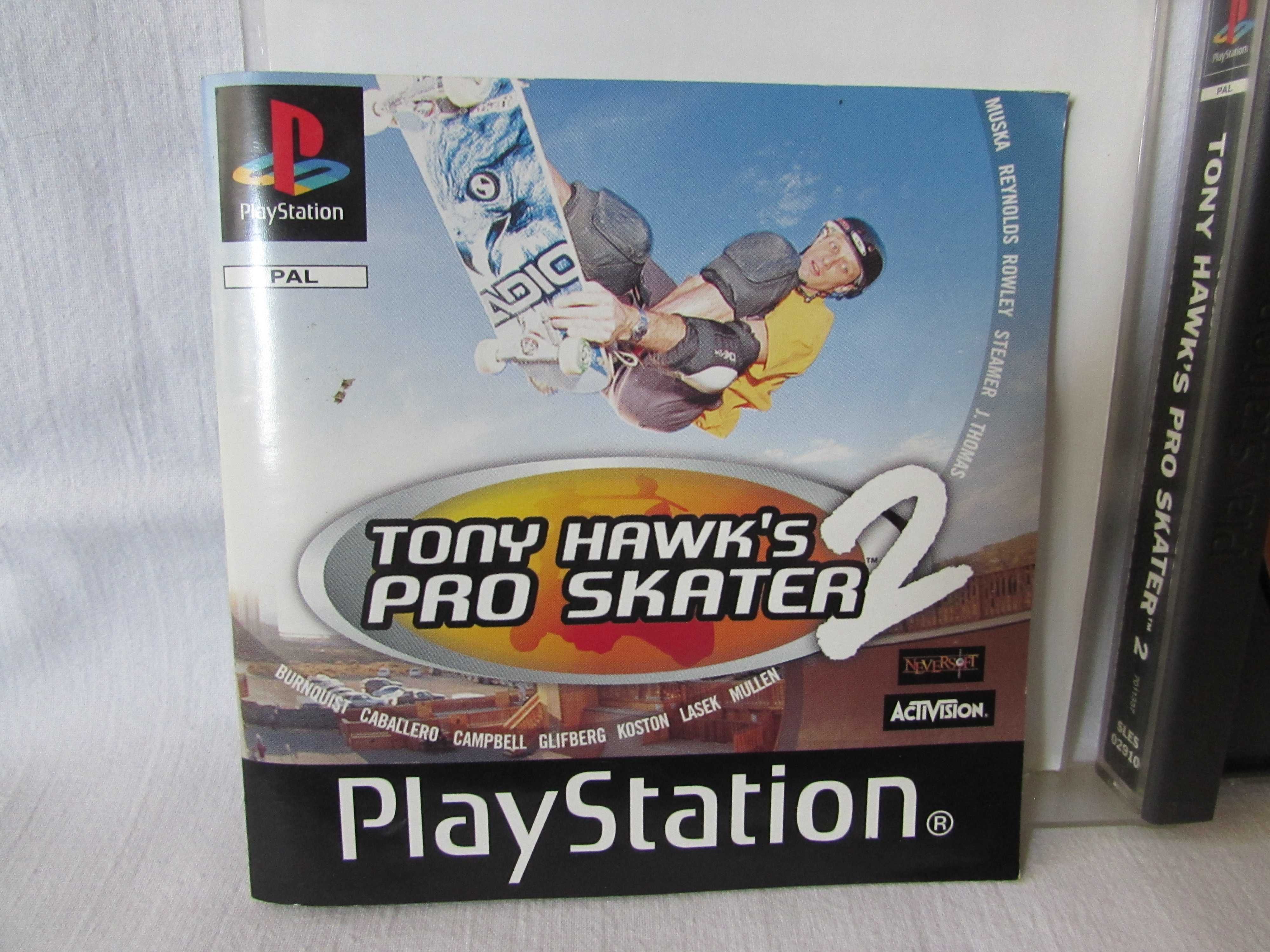 Tony Hawk's Pro Skater 2 PSX PS1 komplet wersja niemiecka