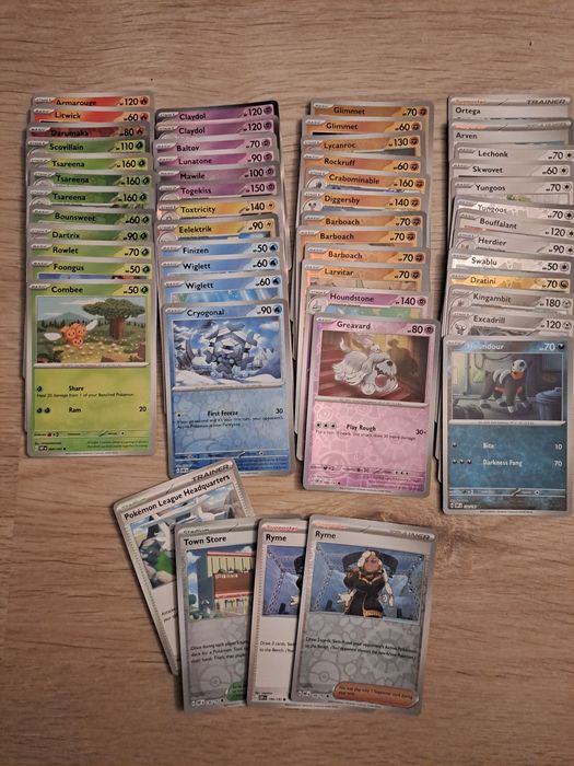 Lote Pokemon Obsidian Flames