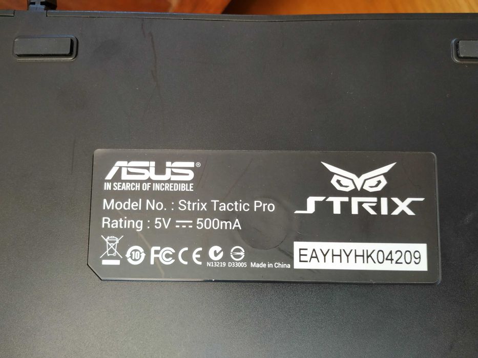 Teclado Asus Strix Tactic Pro