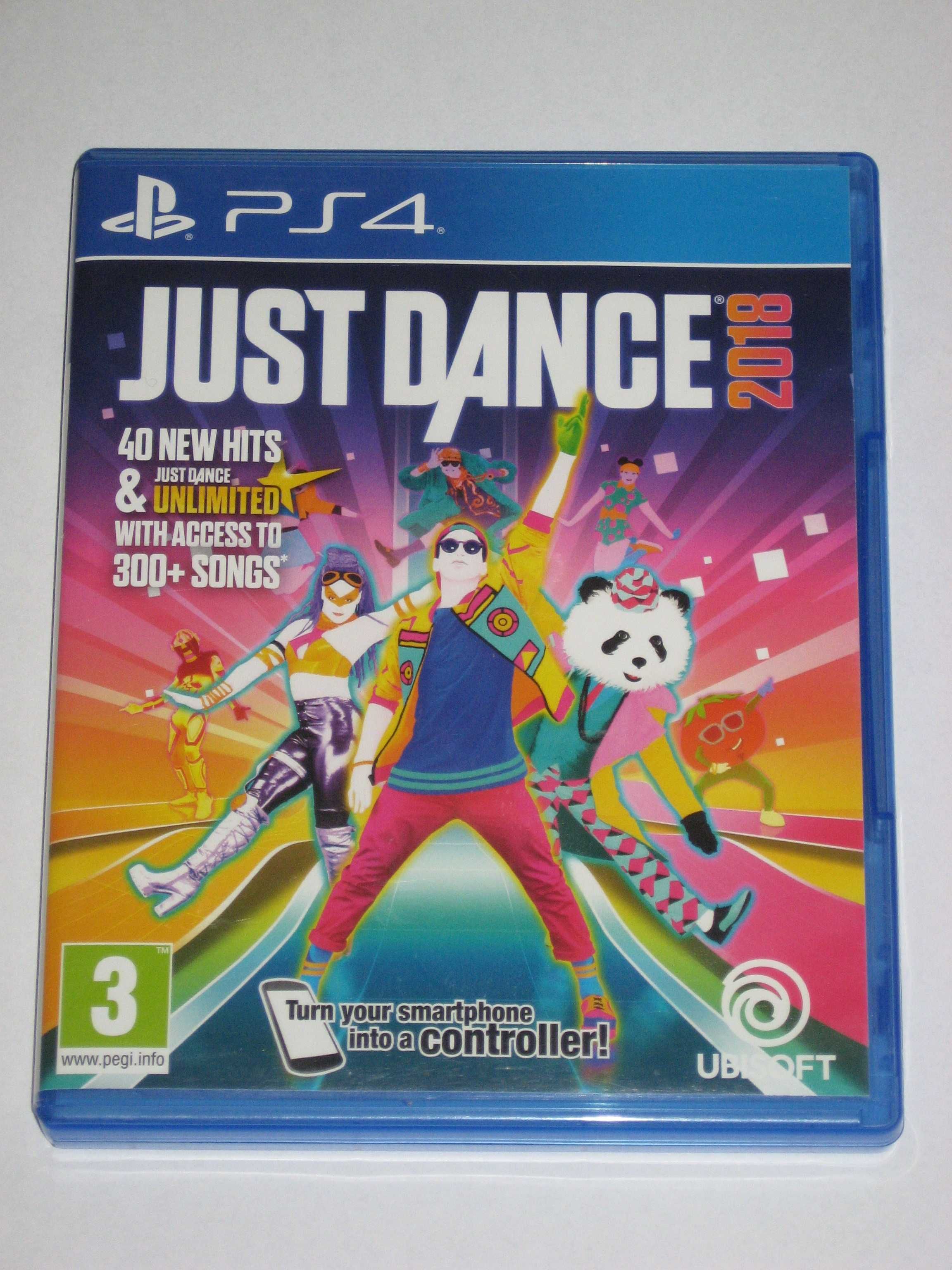 JUST DANCE 2018 PS4 PL+BDB! PS4 Play Station4! bdb