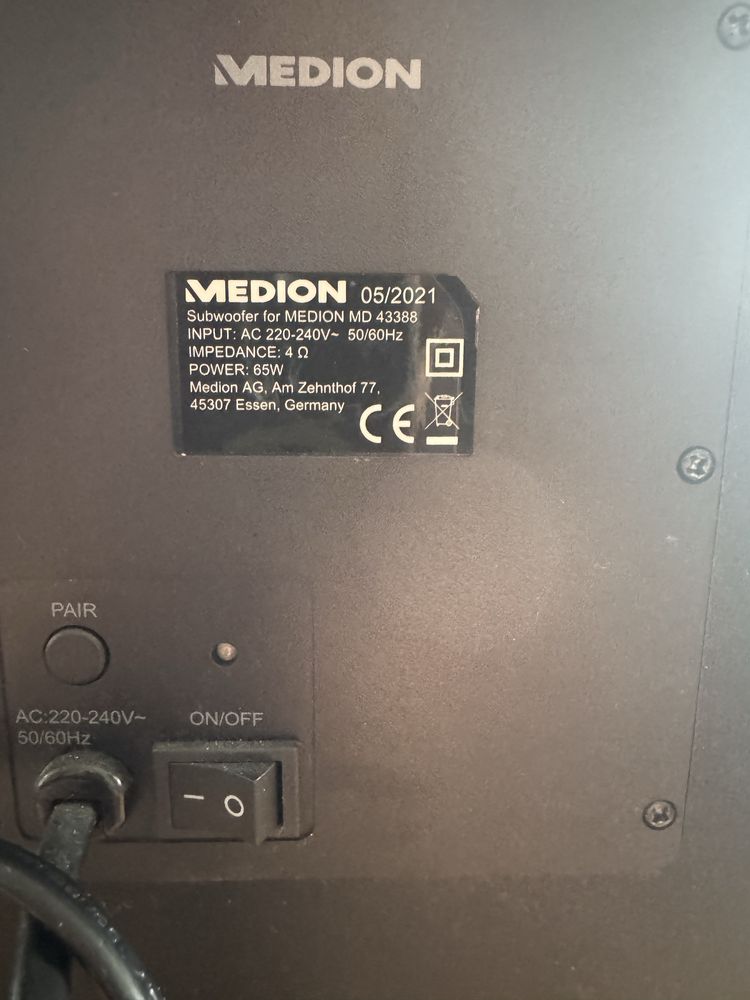 Soundbar Medion MD43388