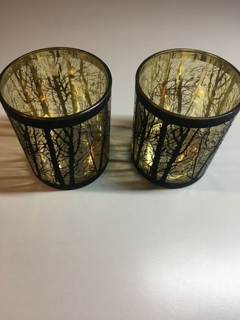 Świeczniki szklane