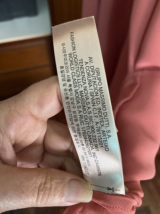 Vestido cerimonia Massimo Dutti