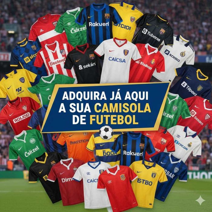 Vendo Camisoas de futebol todos os tamanhos