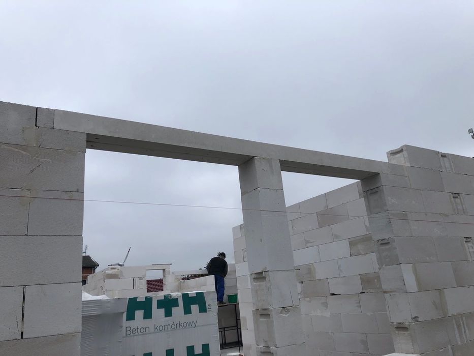 Belki nadprożowe H+H zbrojone