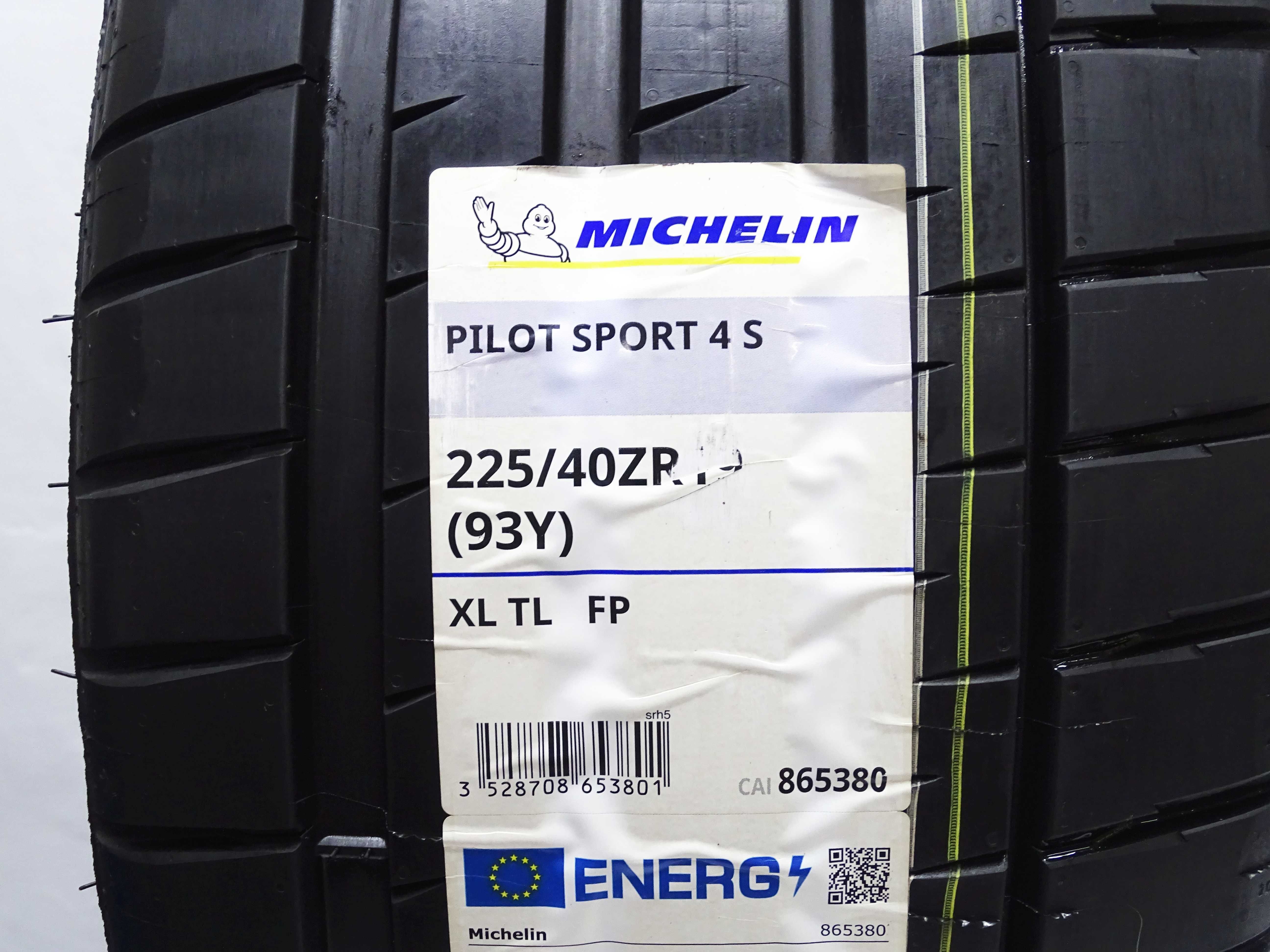 2x MICHELIN 225/40ZR19 93Y Pilot Sport 4S XL FP