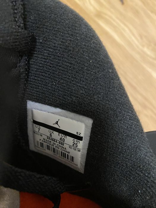 Nike Air Jordan Retro 6 Black Infrared 2019