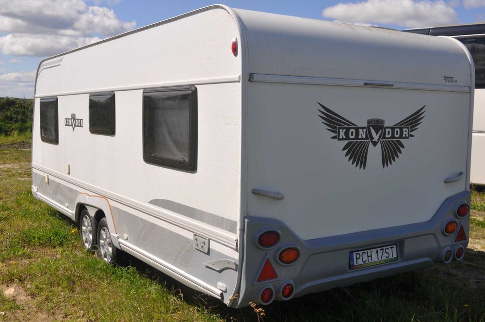 Przyczepa Kondor VIP z przedsionkiem Isabella