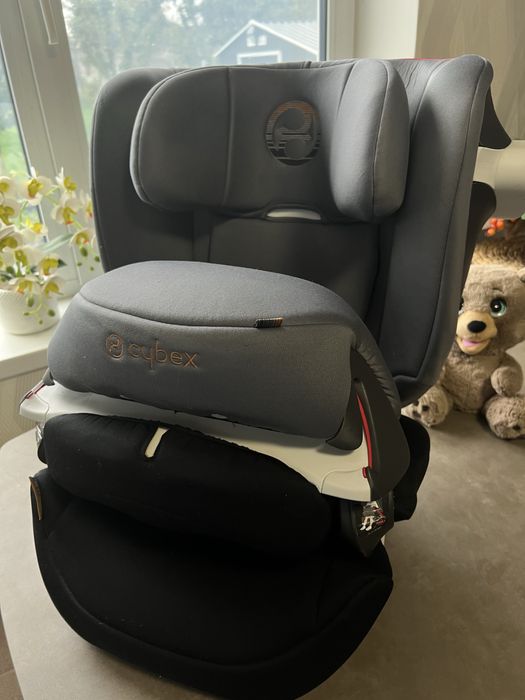 Автокрісло Juno М-fix (Graphite Black dark grey) gold