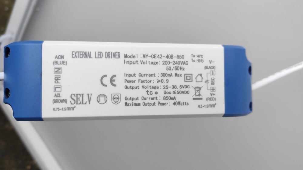 Lampa sufitowa LED, plafon