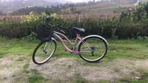 Venda bicicleta cor rosa