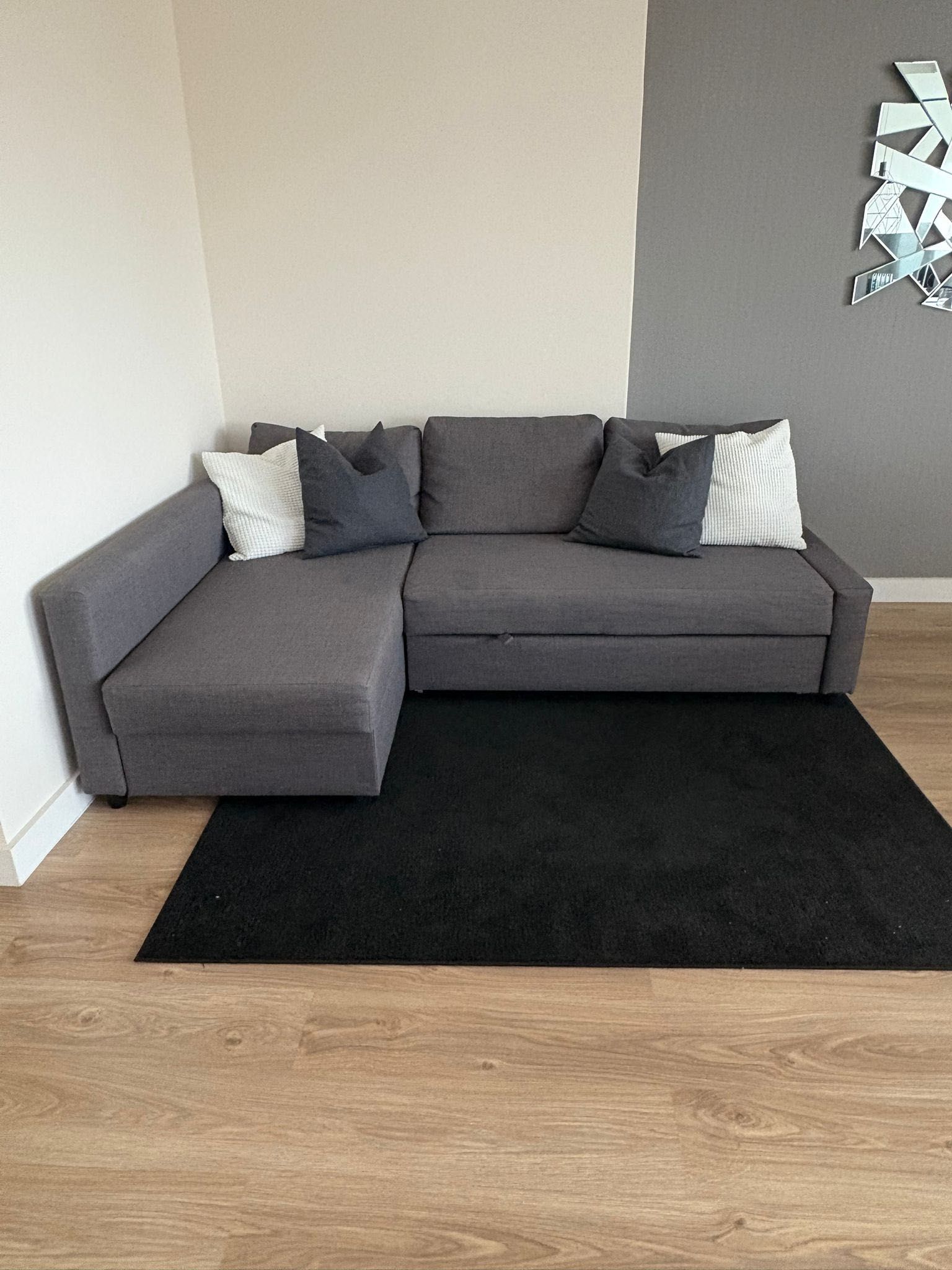 Sofá chaise long e cama