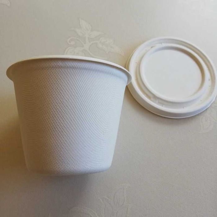 Miseczka na zupę z trzciny + wieczko 470ml 50szt pojemniki