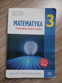 Podręcznik Matematyka 3 pazdro zakres rozszerzony