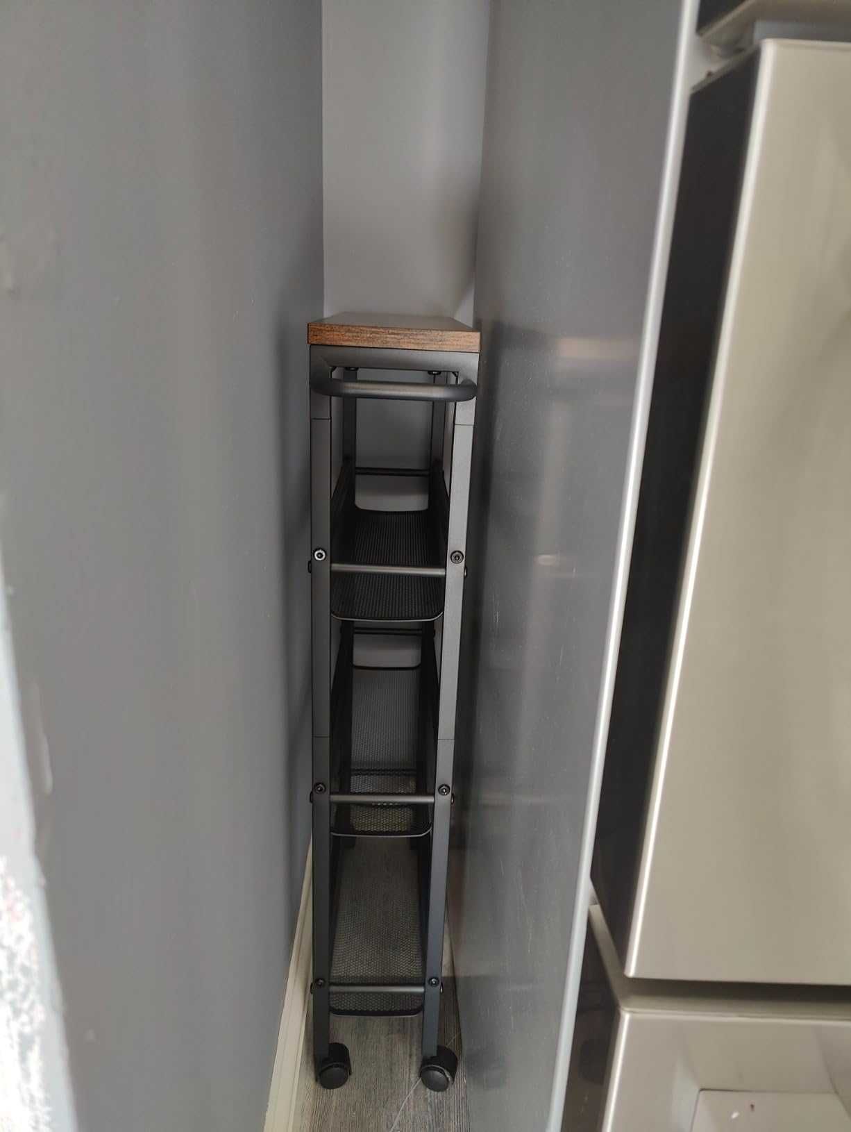 Wózek kuchenny regał łazienkowy stolik półka na kółkach loft